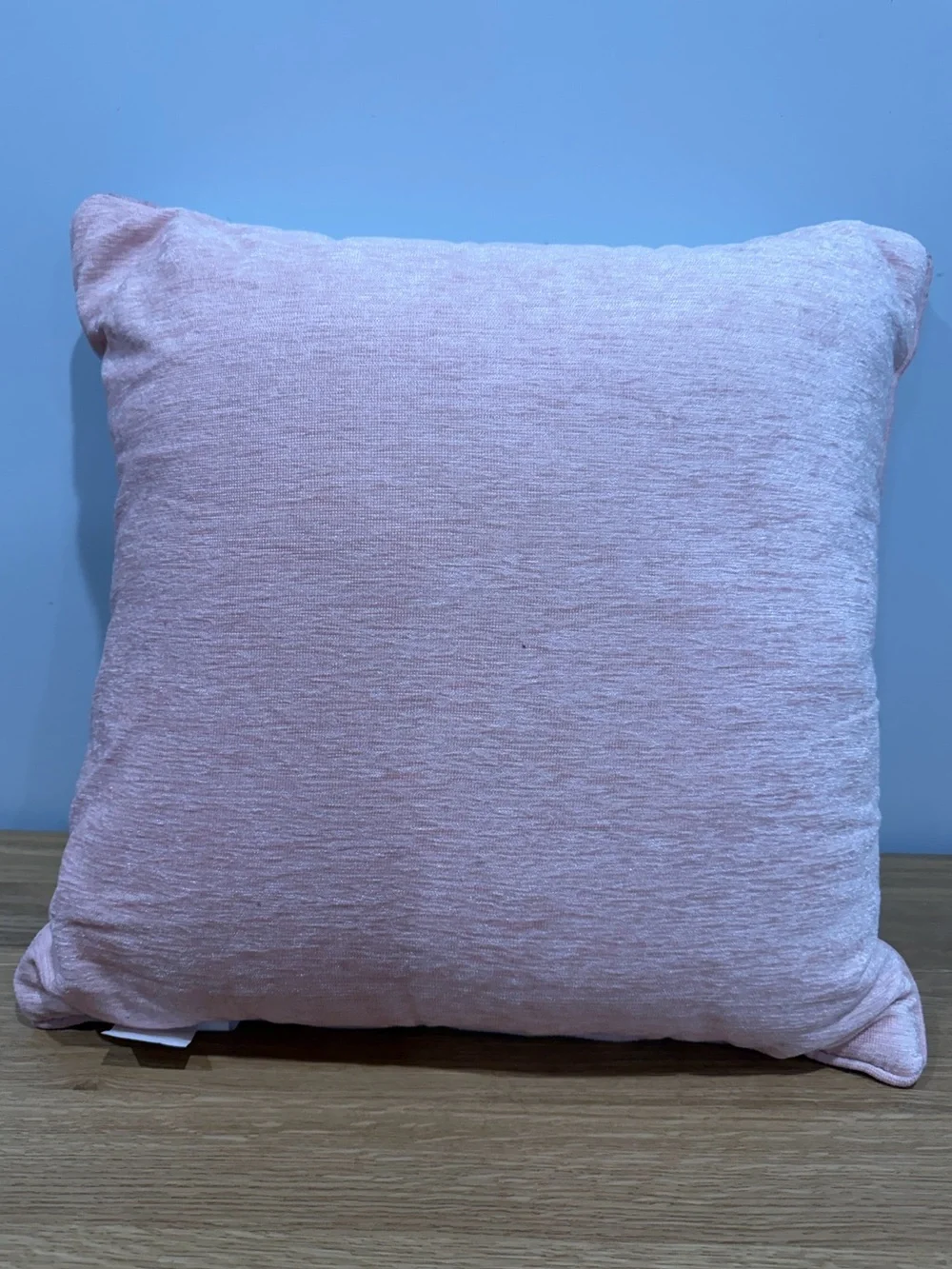 Swan Pink decorative beaded pillow NWOT